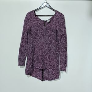 Dynamite zipper back sweater